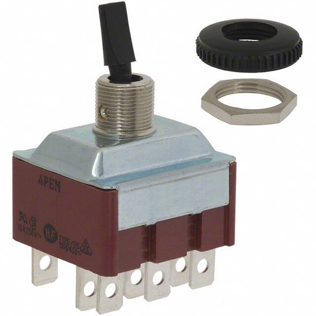656NH/2 SWITCH TOGGLE 3PDT 15A 250V