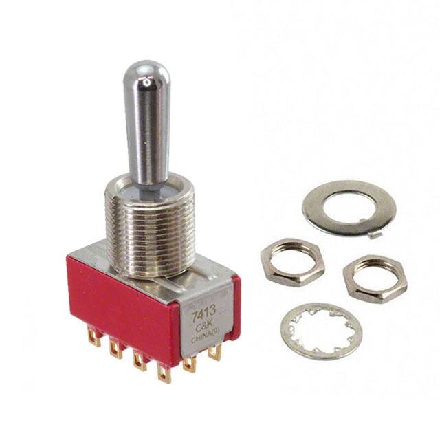 7413TCWZGE SWITCH TOGGLE DP3T 5A 120V