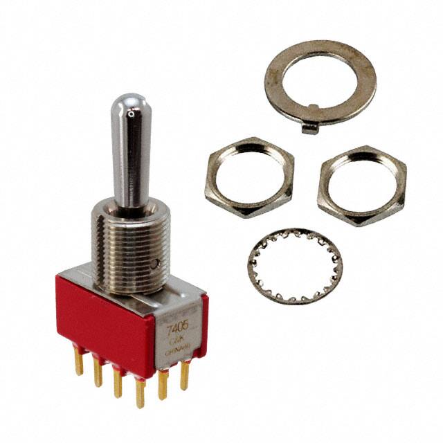 7405TPCGE SWITCH TOGGLE 4PDT 5A 120V