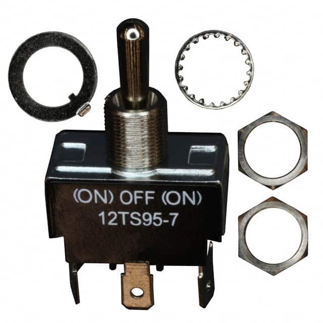 12TS95-7 SWITCH TOGGLE DPDT 20A 125V