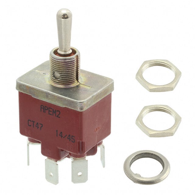 CT47031N002 SWITCH TOGGLE DPDT 10A 125V