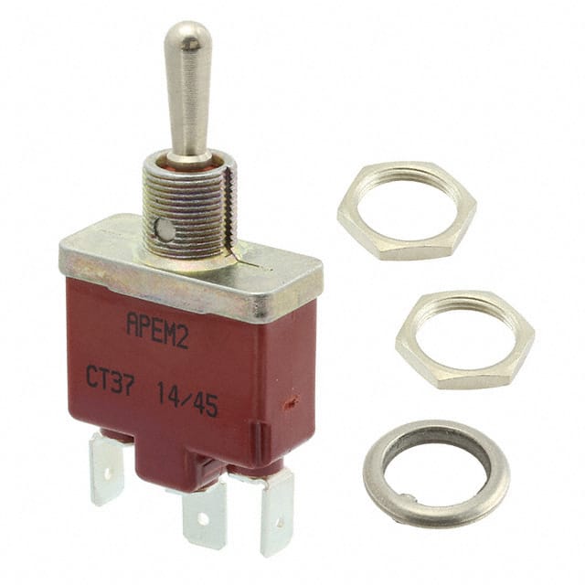 CT45031N002 SWITCH TOGGLE DPDT 10A 125V