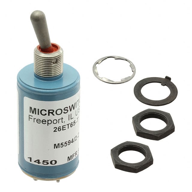 26ET65-T SWITCH TOGGLE DPDT 4A 28V