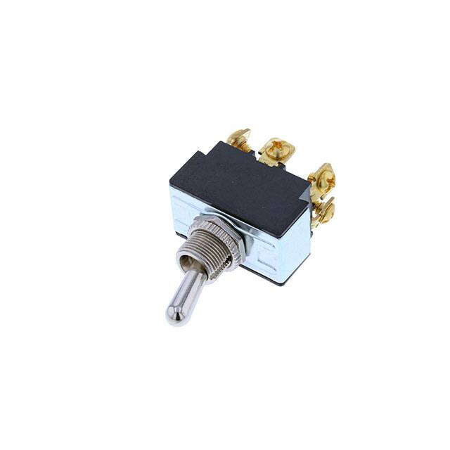 TB1-2H-AC-6 VAC DPDT ON-OFF-(ON), 15/32