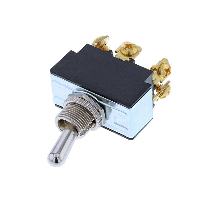TB1-2E-AC-6 VAC DPDT ON-(ON), SCREW, 15/32