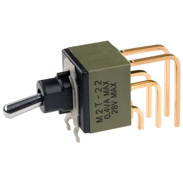 M2T22S4A5G40 SWITCH TOGGLE DPDT 0.4VA 28V