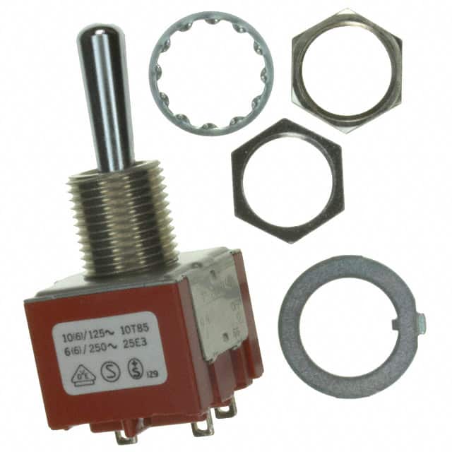 P2021B SWITCH TOGGLE DPST 10A 125V
