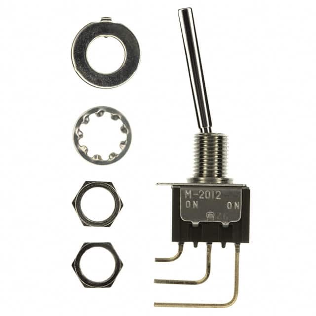 M2012E4S1G40 SWITCH TOGGLE SPDT 0.4VA 28V