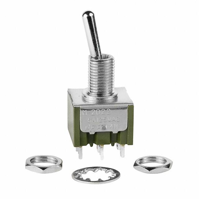 M2022SD1W01 SWITCH TOGGLE DPDT 6A 125V