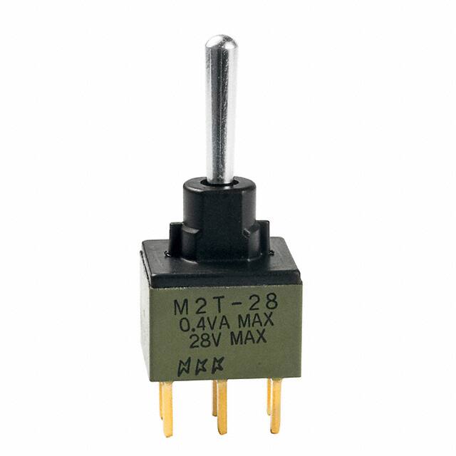 M2T28SA5G03 SWITCH TOGGLE DPDT 0.4VA 28V