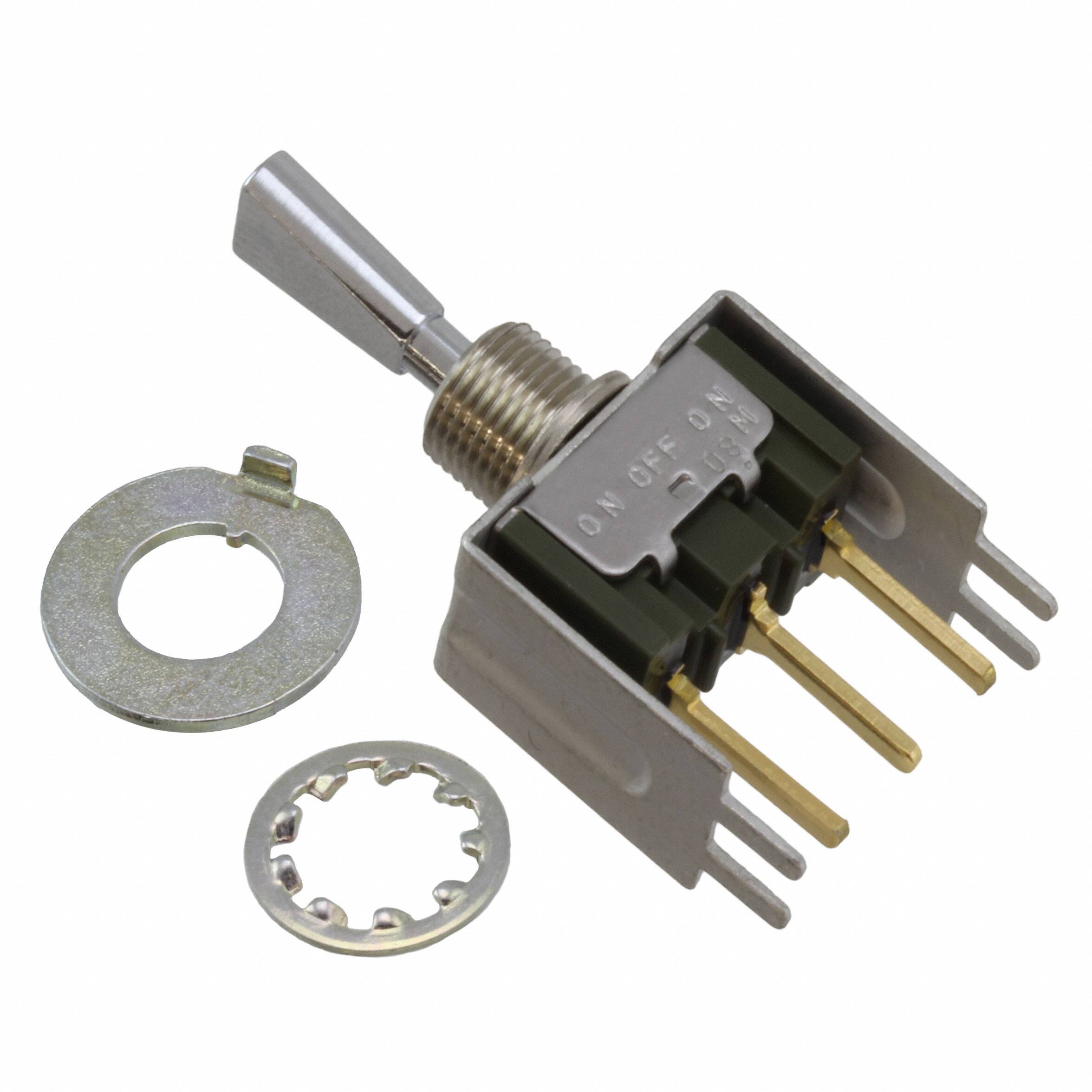 M2019EA1G15 SWITCH TOGGLE SPDT 0.4VA 28V