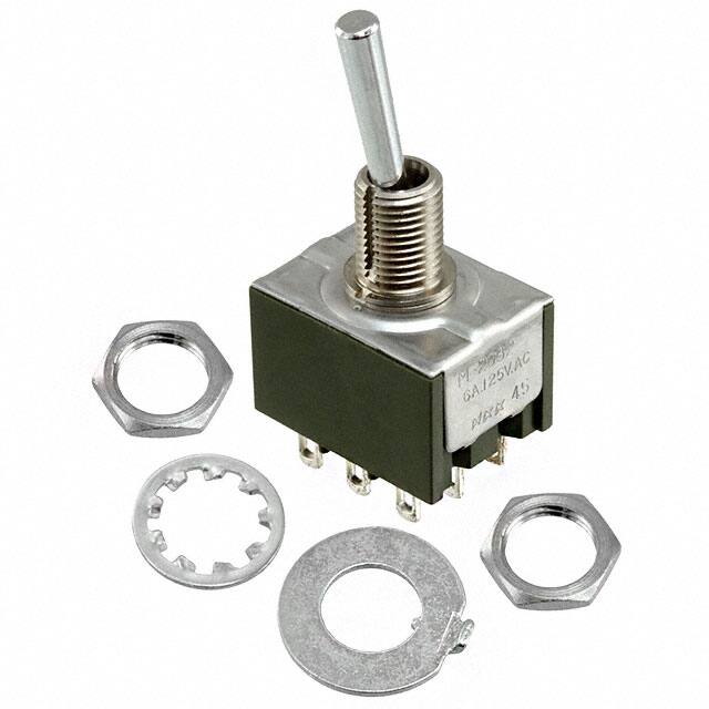 M2032QS1W01 SWITCH TOGGLE 3PDT 6A 125V