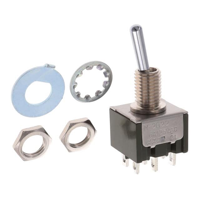 M2022SD4W01 DPDT ON-ON .413" TOGGLE 6MM .350