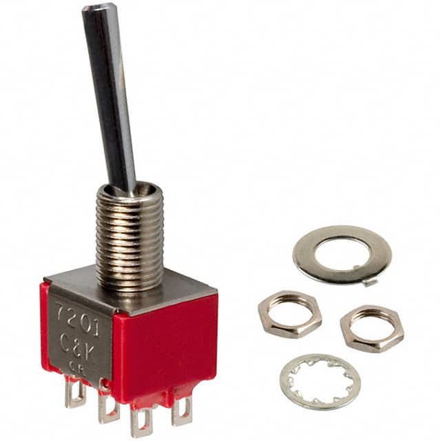 7201L1YZQE SWITCH TOGGLE DPDT 5A 120V