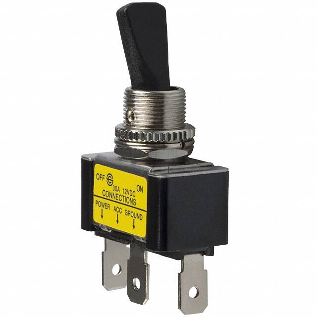 CLS-TC11A12251B SWITCH TOGGLE SPST 30A 12V