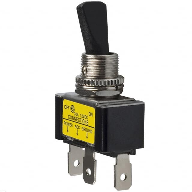 CLS-TC11A12251R SWITCH TOGGLE SPST 30A 12V