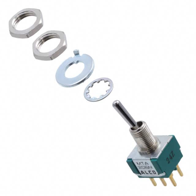1-1571920-6 SWITCH TOGGLE DPDT 6A 125V