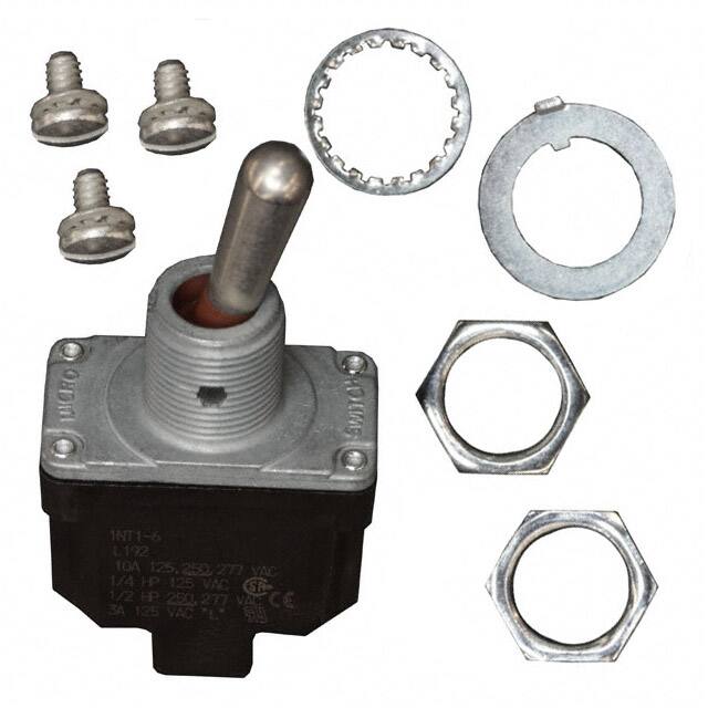 1NT1-6 SWITCH TOGGLE SPST-NO 10A 125V