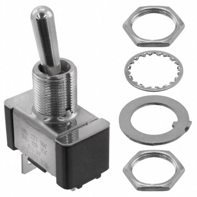 11TS95-6 SWITCH TOGGLE SPST-NO 20A 125V