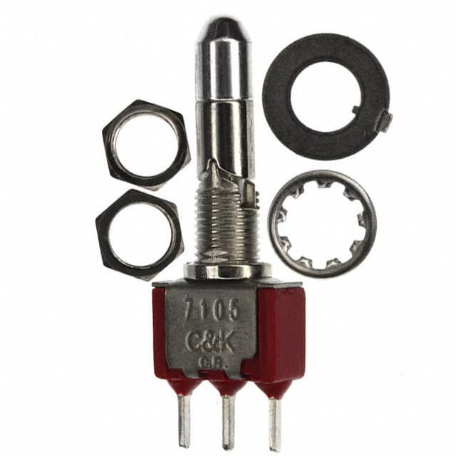 7105K2CQE SWITCH TOGGLE SPDT 5A 120V