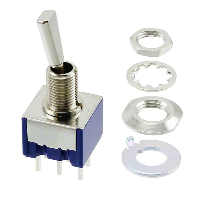 8C2052-Z SWITCH TOGGLE DPDT 6A 125V