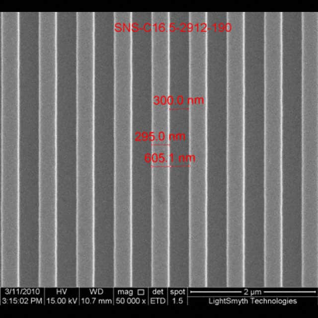 SNS-C16.5-2924-190-P LINEAR SILICON NANOSTAMP: PERIOD