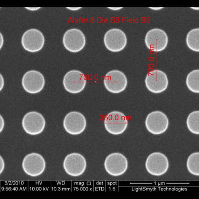 S2D-18B3-0808-350-P 2D SILICON NANOSTAMP: RECTANGULA