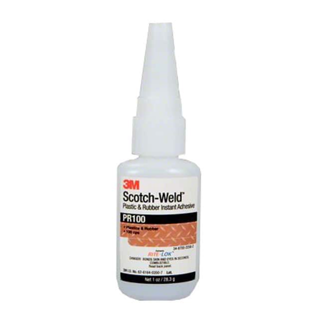 PR100 PLSTIC/RBBR INSTNT ADH 0.7OZ BTL