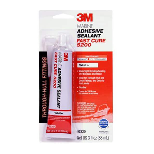5200-WHITE-3OZ MARINE ADH SEALANT FST CURE 3OZ