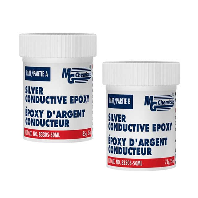 8330S-50ML SILVER CONDUCTIVE EPOXY, 4 HR PO