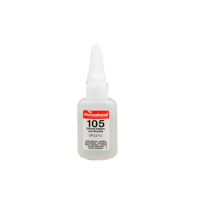 105 1 OZ BOTTLE ACRYLIC ADHESIVE CLEAR 1 OZ