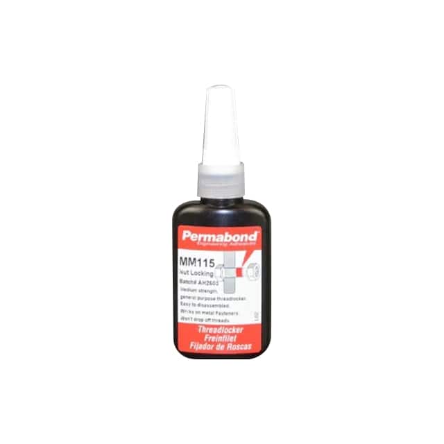 MM115 50ML BOTTLE ADHESIVE THREADLOCKER BLUE 50ML