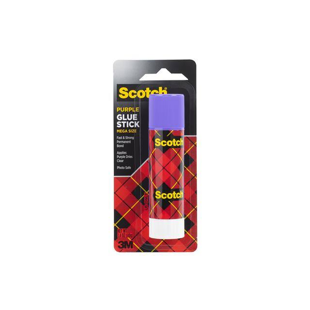 6108-MEGA SCOTCH MEGA PURPLE GLUE STICK 61