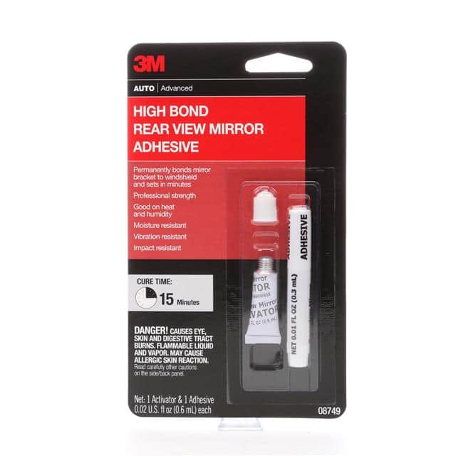 08749 3M HIGH BOND REARVIEW MIRROR ADH