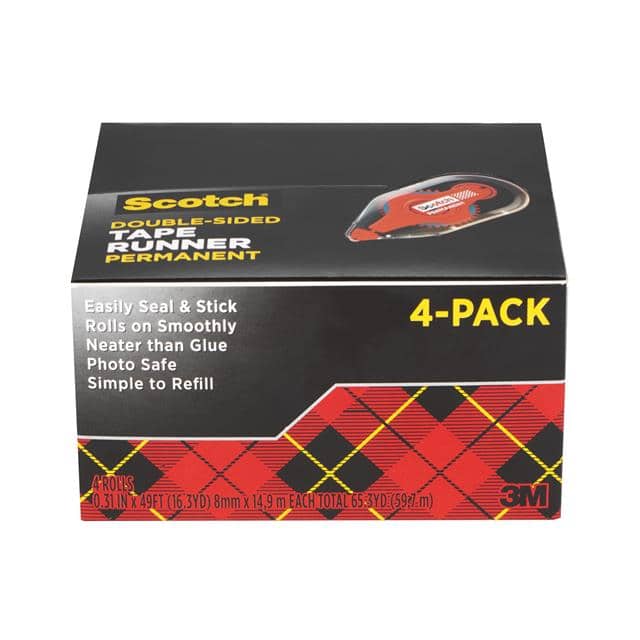 6055BNS .31"X49' SCOTCH ADHESIVE DOT ROLLER VALUE