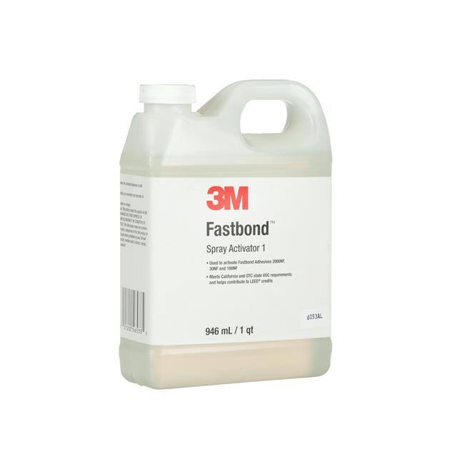 SPRAY ACTIVATOR #1 1QUART SAMPLE 3M FASTBOND SPRAY ACTIVATOR 1, 1