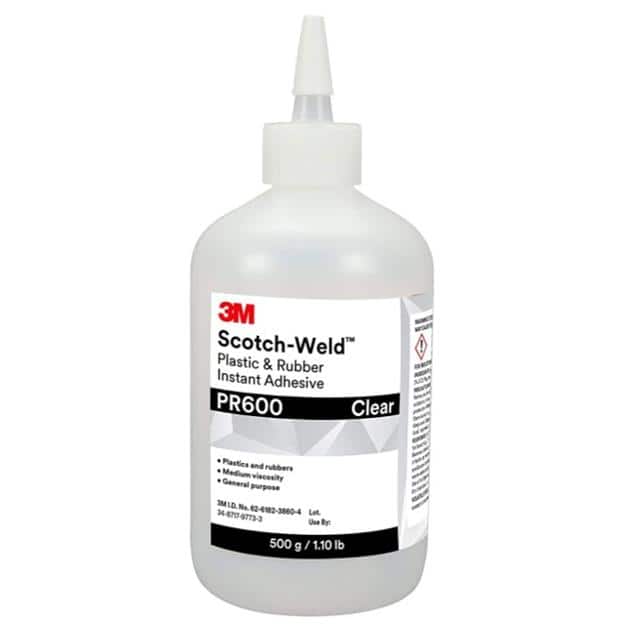 PR600 500G BTL SCOTCH-WELD PLASTIC & RUBBER INS