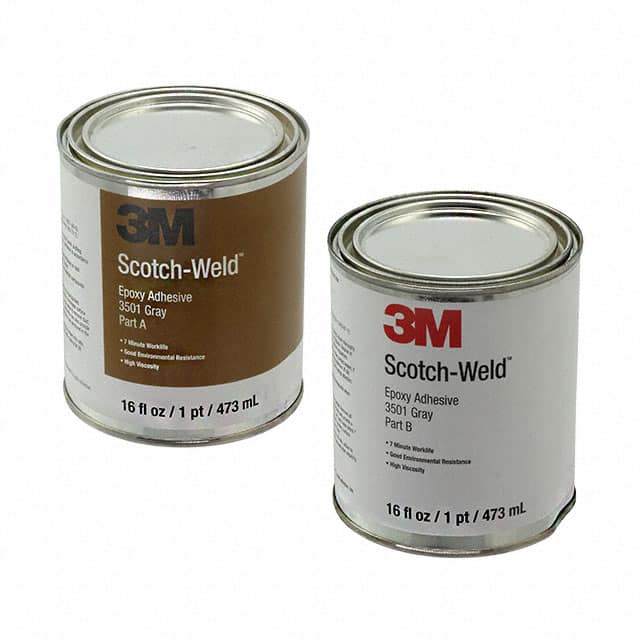 3501-GRAY-1P-PARTAB SCOTCH-WELD EPOXY ADHESIVE 3
