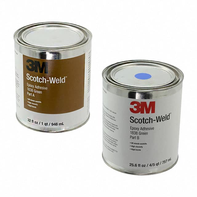 1838-GREEN-1QT SCOTCH-WELD EPOXY ADHESIVE 1