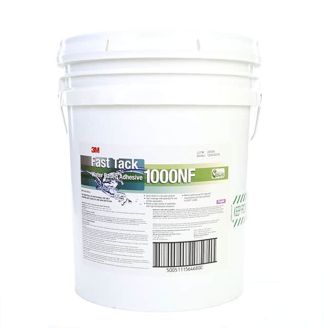 1000NF PRPLE 5GAL PAIL FAST TACK WATER BASED ADHESIVE