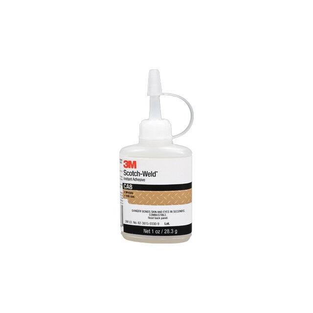 CA8 1 OZ BOTTLE 3M SCOTCH-WELD CA8 INSTANT ADHES