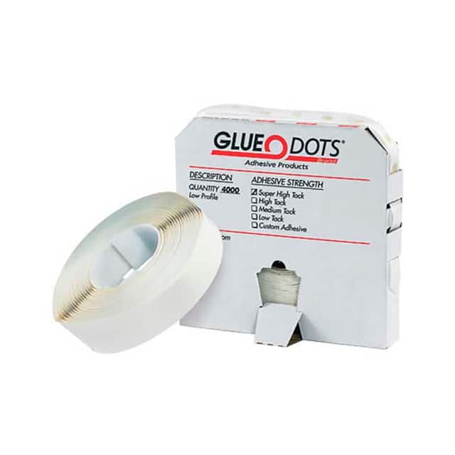 GD103 HIGH TACK GLUE DOTS, LOW PROFILE