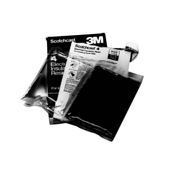 SCOTCHCAST 4N-A 3.1OZ PACK Black Electrical Insulating Resi