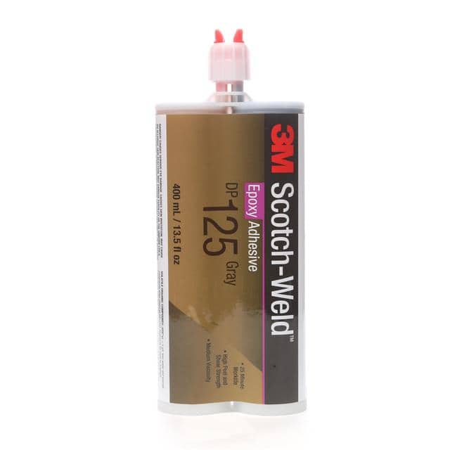 DP125 GRAY 400ML ScotchWeld Epoxy Adhesive DuoPak