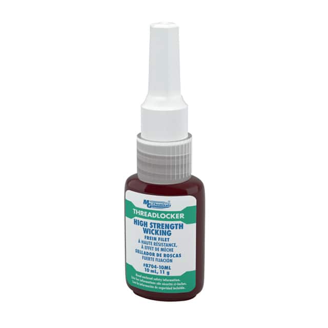 8704-10ML THREADLOCKER, HIGH STRENGTH, WIC