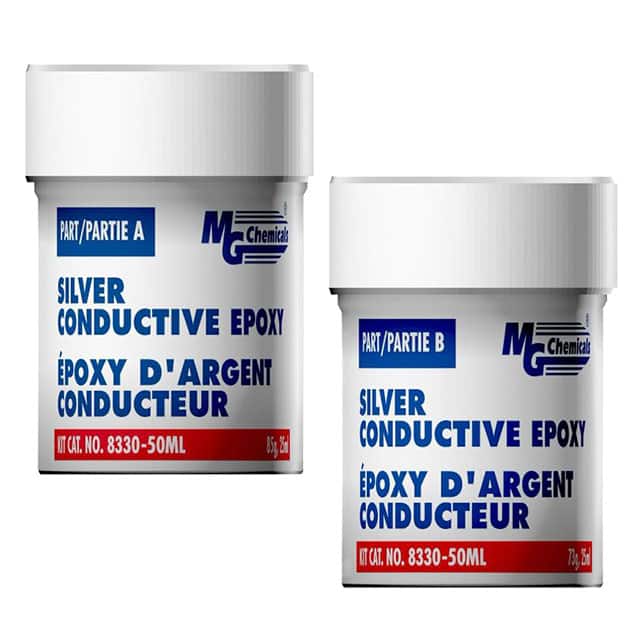 8330-50ML SILVER CONDUCTIVE EPOXY, 10 MIN.