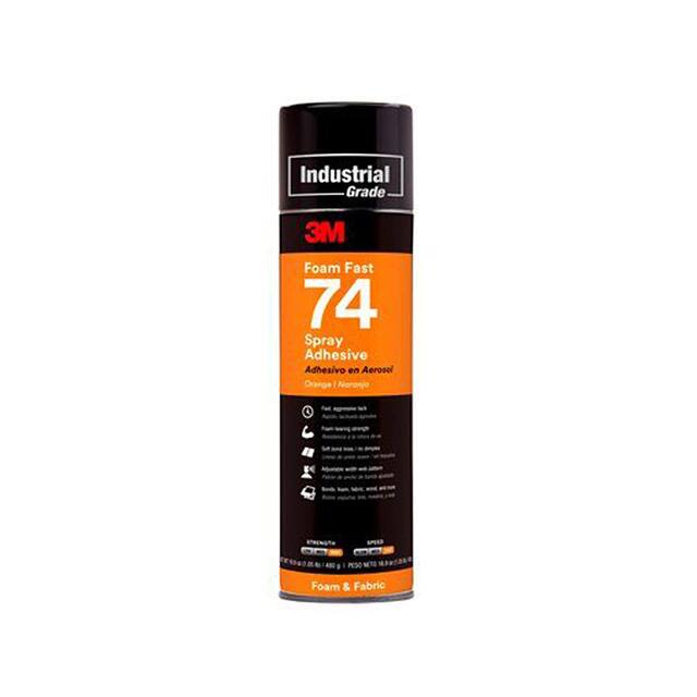 74 ORG 16.9OZ FOAM FAST 74 SPRAY ADHESIVE ORAN