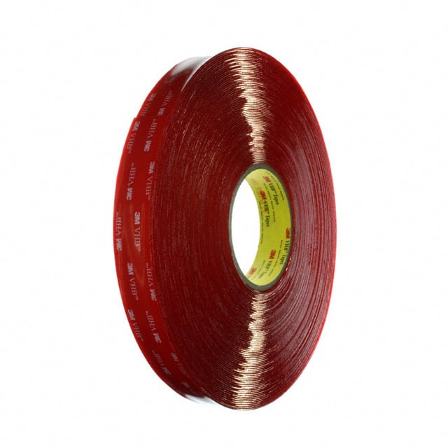 4910-CLEAR-1"X36YD TAPE DBL COATED CLEAR 1"X 36YDS
