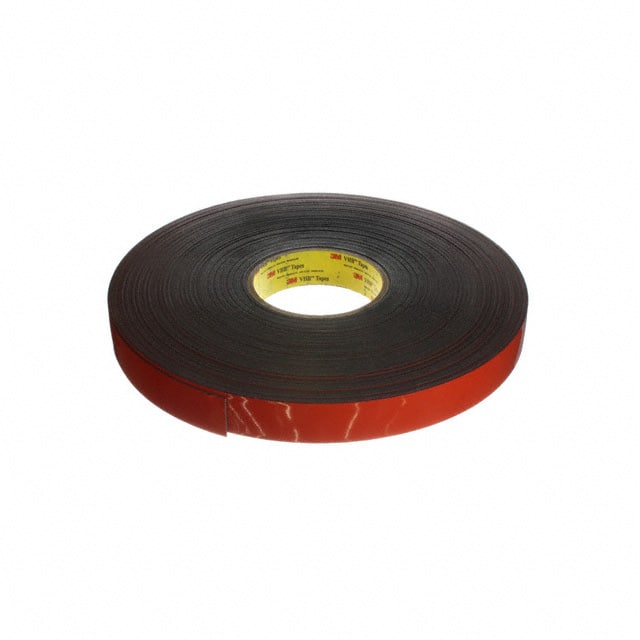5952 1"X36YD TAPE DBL COATED BLACK 1"X 36YDS