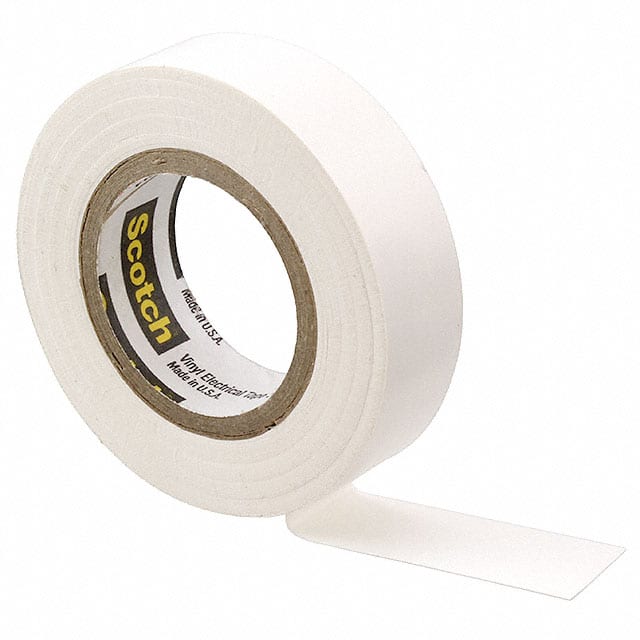 35-WHITE-1/2 TAPE ELECTRICAL WHT 1/2"X 6.7YDS